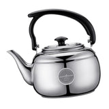 Maxbell 1L Stainless Steel Teapot Kitchen Tea Kettle Metal Stovetop Tea Pot Silver - Aladdin Shoppers