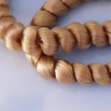 Maxbell 1m Fashion Girl Doll Curly Wig Hairpiece for BJD Doll DIY Accs Light Brown - Aladdin Shoppers