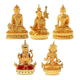 Maxbell 1pc Meditation Buddha Statue Religion Sculpture Buddhist Pharmacist Figurine - Aladdin Shoppers