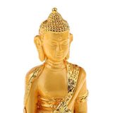 Maxbell 1pc Meditation Buddha Statue Religion Sculpture Buddhist Pharmacist Figurine - Aladdin Shoppers