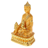 Maxbell 1pc Meditation Buddha Statue Religion Sculpture Buddhist Pharmacist Figurine - Aladdin Shoppers
