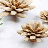 Maxbell 1Pc Simple Modern Nordic Style Wooden Flower Desktop Decor Home Decoration M - Aladdin Shoppers