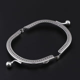 Maxbell 1Pcs Silver Purse Bag Kiss Clasp Lock Metal Arch Frame DIY Bag Accessories - Aladdin Shoppers