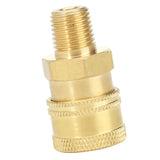 Maxbell 1x Brass Pressure Washer Quick Connect 12mm to 1/4 Male Coupler Adapter - Aladdin Shoppers