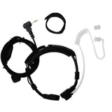 Maxbell 2.5mm Throat Vibration Mic Headset Air Tube Earpiece Headset for Motorola