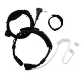 Maxbell 2.5mm Throat Vibration Mic Headset Air Tube Earpiece Headset for Motorola - Aladdin Shoppers