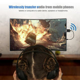 Maxbell 2 in 1 3.5mm USB Bluetooth 5.0 Stereo Audio Receiver Transmitter (Black) - Aladdin Shoppers