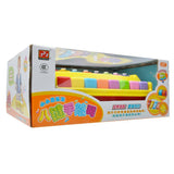 Maxbell 2 In 1 Piano Xylophone 8 Keys Mini Glockenspiel Instrument With Music Cards - Aladdin Shoppers