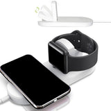Maxbell 2 in 1 Wireless Charger Charging Stand Dock Pads for Apple Watch Phone - Aladdin Shoppers