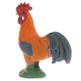 Maxbell 2" Lifelike Plastic Gallic Rooster Farm Animal Model Figure Figurine, Kids Children Learning Toy Gift - Aladdin Shoppers