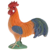 Maxbell 2" Lifelike Plastic Gallic Rooster Farm Animal Model Figure Figurine, Kids Children Learning Toy Gift - Aladdin Shoppers