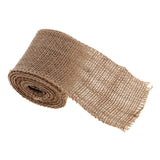 Maxbell 2 Meter Natural Rustic Jute Hessian Burlap Ribbon Trim for Wedding Party 80mm - Aladdin Shoppers
