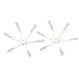 Maxbell 2 Pcs 6 Arms Side Brush for Xiaomi/Roborock S50 S51 S55 Robot Vacuum Cleaner - Aladdin Shoppers