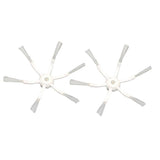 Maxbell 2 Pcs 6 Arms Side Brush for Xiaomi/Roborock S50 S51 S55 Robot Vacuum Cleaner - Aladdin Shoppers