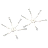 Maxbell 2 Pcs 6 Arms Side Brush for Xiaomi/Roborock S50 S51 S55 Robot Vacuum Cleaner - Aladdin Shoppers