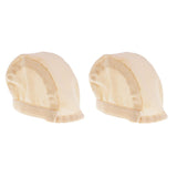 Maxbell 2 PCS Doll DIY Replacement Parts Wig Headgear for Blythe Dolls Nude - Aladdin Shoppers