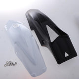 Maxbell 2 Pcs Motorcycle Front Fender Mudguard Wheel Splash Guard Black + White - Aladdin Shoppers