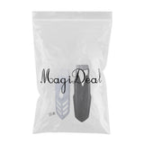 Maxbell 2 Pcs Motorcycle Front Fender Mudguard Wheel Splash Guard Black + White - Aladdin Shoppers