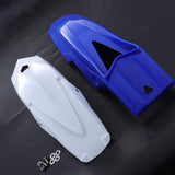 Maxbell 2 Pcs Motorcycle Front Fender Mudguard Wheel Splash Guard Blue + White - Aladdin Shoppers