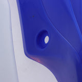Maxbell 2 Pcs Motorcycle Front Fender Mudguard Wheel Splash Guard Blue + White - Aladdin Shoppers