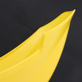 Maxbell 2 Pcs Motorcycle Front Fender Mudguard Wheel Splash Guard Yellow + White - Aladdin Shoppers