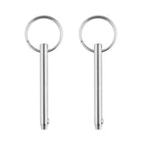 Maxbell 2 pieces 316 Stainless Steel Boat Top Deck Hinge Quick Release Pin 5x76mm - Aladdin Shoppers
