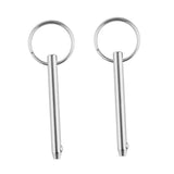 Maxbell 2 pieces 316 Stainless Steel Boat Top Deck Hinge Quick Release Pin 5x76mm - Aladdin Shoppers