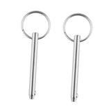 Maxbell 2 pieces 316 Stainless Steel Boat Top Deck Hinge Quick Release Pin 5x76mm - Aladdin Shoppers