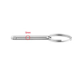 Maxbell 2 pieces 316 Stainless Steel Boat Top Deck Hinge Quick Release Pin 5x76mm - Aladdin Shoppers