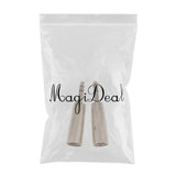 Maxbell 2 Pieces 6.35mm Mono Male Jack to 3 Pin XLR Male Audio Connector Adapter - Aladdin Shoppers