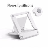 Maxbell 2 Pieces Foldable Adjustable L Two Mobile Phone Holder Stand Black - Aladdin Shoppers