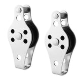 Maxbell 2 Pieces Pulley Blocks Rope Runner Kayak Boat Accessories - Aladdin Shoppers