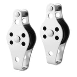 Maxbell 2 Pieces Pulley Blocks Rope Runner Kayak Boat Accessories - Aladdin Shoppers