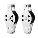 Maxbell 2 Pieces Pulley Blocks Rope Runner Kayak Boat Accessories - Aladdin Shoppers
