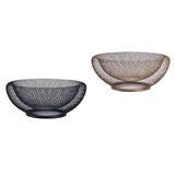 Maxbell 2 Tier Iron Fruit Basket Fruit Plate Dried Fruit Candy Storage Basket Black - Aladdin Shoppers
