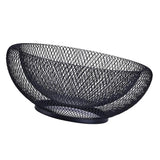 Maxbell 2 Tier Iron Fruit Basket Fruit Plate Dried Fruit Candy Storage Basket Black - Aladdin Shoppers