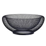 Maxbell 2 Tier Iron Fruit Basket Fruit Plate Dried Fruit Candy Storage Basket Black - Aladdin Shoppers