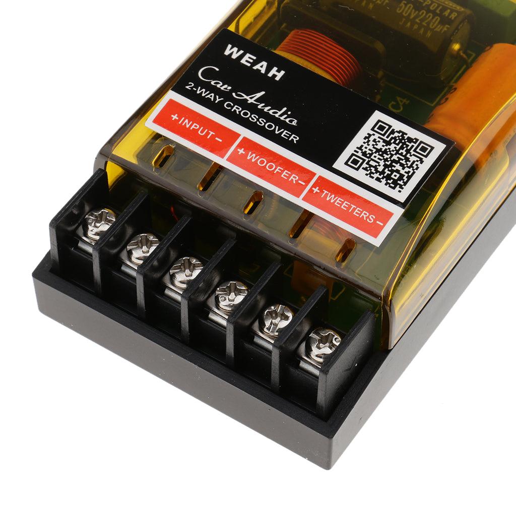 Maxbell 2 Way Audio Speaker Frequency Divider Aplifier Crossover Filters Board - Aladdin Shoppers