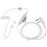 Maxbell 2 Way Radio Earbud Covert Air Acoustic Tube Earpiece Headphone white - Aladdin Shoppers