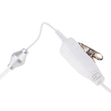 Maxbell 2 Way Radio Earbud Covert Air Acoustic Tube Earpiece Headphone white - Aladdin Shoppers