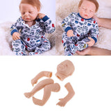 Maxbell 20'' Neborn Baby Kits Silicone Vinyl Head Arms Legs for Neborn Baby Dolls #1 - Aladdin Shoppers