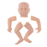 Maxbell 20'' Neborn Baby Kits Silicone Vinyl Head Arms Legs for Neborn Baby Dolls #1 - Aladdin Shoppers