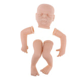 Maxbell 20'' Neborn Baby Kits Silicone Vinyl Head Arms Legs for Neborn Baby Dolls #1 - Aladdin Shoppers