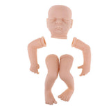 Maxbell 20'' Neborn Baby Kits Silicone Vinyl Head Arms Legs for Neborn Baby Dolls #1 - Aladdin Shoppers
