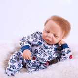 Maxbell 20'' Neborn Baby Kits Silicone Vinyl Head Arms Legs for Neborn Baby Dolls #1 - Aladdin Shoppers
