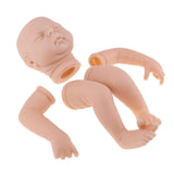 Maxbell 20'' Neborn Baby Kits Silicone Vinyl Head Arms Legs for Neborn Baby Dolls #1 - Aladdin Shoppers