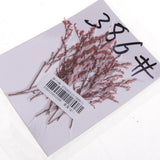 Maxbell 20 Piece Natural Dyed Red Limonium Real Pressed Dried Flowers for DIY Ornament Craft Candle Making Decoration 7-10cm - Aladdin Shoppers