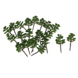 Maxbell 20 Pieces Pine Model Trees Scenery Train Railroad Park Landscape Layout D002 - Aladdin Shoppers