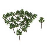 Maxbell 20 Pieces Pine Model Trees Scenery Train Railroad Park Landscape Layout D002 - Aladdin Shoppers