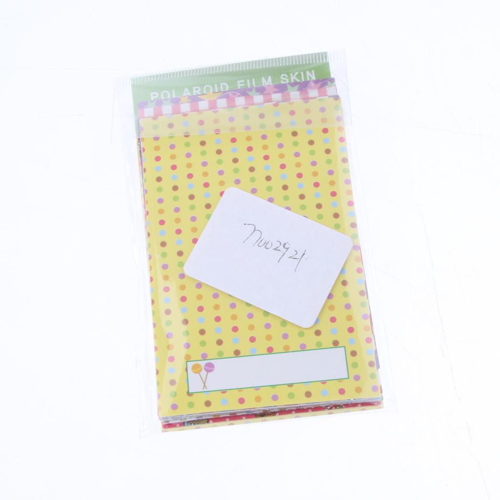 Maxbell 20 Sheets Colorful Photo Instant Films Sticker for FujiFilm Instax Mini 9/ 8/ 7s/ 70/ 26/ 50s/ 90 Camera Film - E - Aladdin Shoppers